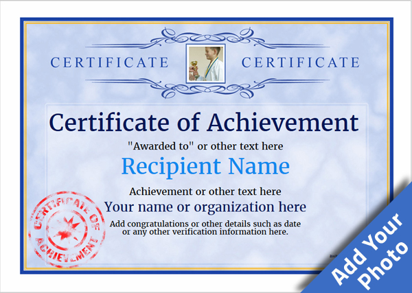 certificates of achievement templates